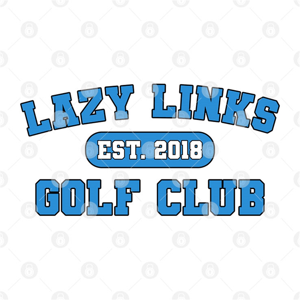 Lazy Links Golf Club Shirt Size Up To 5xl