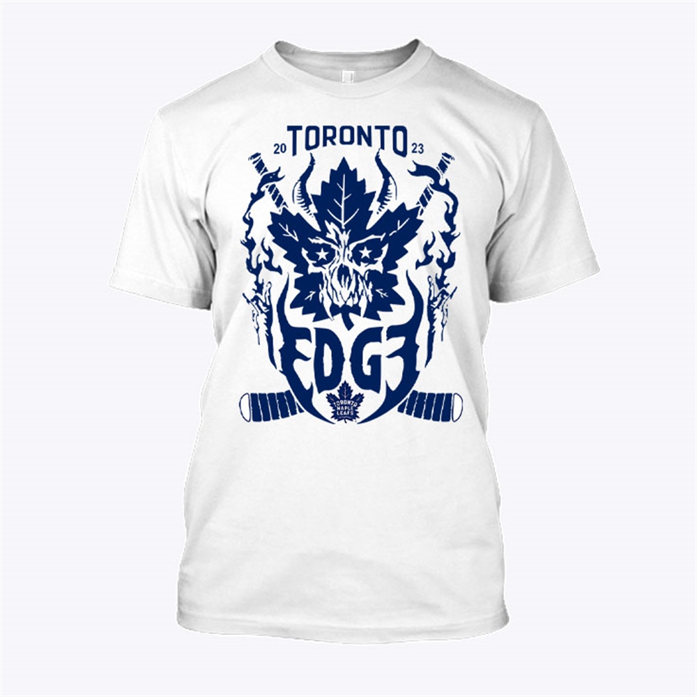 2023 Toronto Maple Leafs X Edge Collaboration Shirt Plus Size Up To 5xl