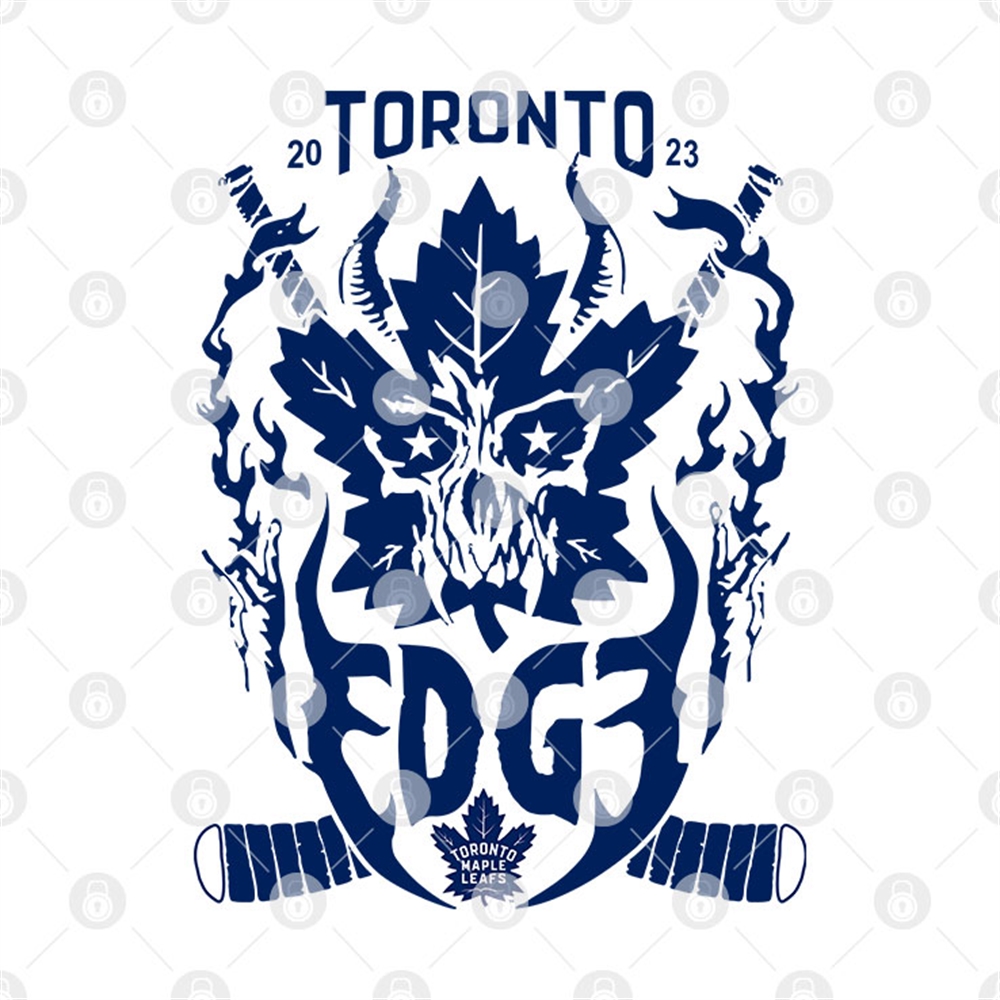 2023 Toronto Maple Leafs X Edge Collaboration Shirt Plus Size Up To 5xl 