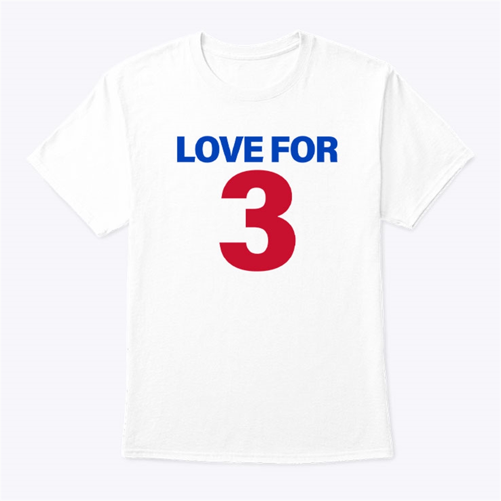 Love For 3 Shirt Buffalo Sabres Size Up To 5xl