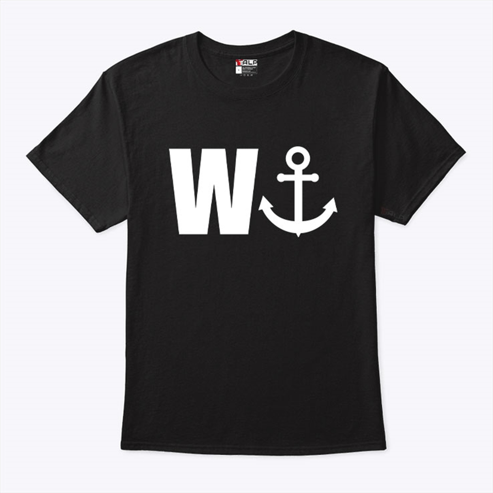 Funny W Anchor T Shirt Wanker Humor Tee Size Up To 5xl