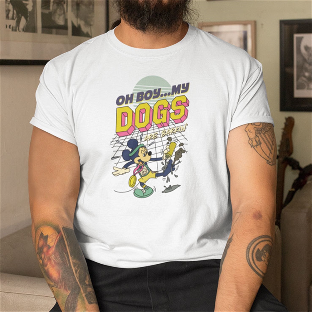 Oh Boy My Dogs Are Barking Shirt Size Up To 5xl 