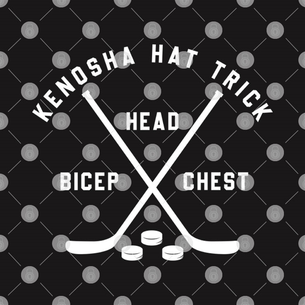 Kenosha Hat Trick Shirt Head Bicep Chest Plus Size Up To 5xl 