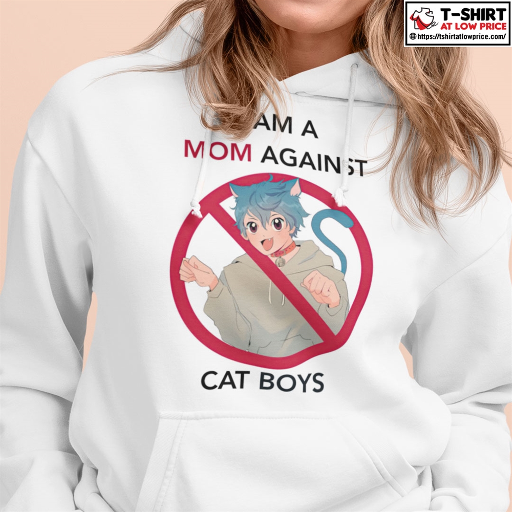 Mom Against Cat Boys Shirt Full Size Up To 5xl