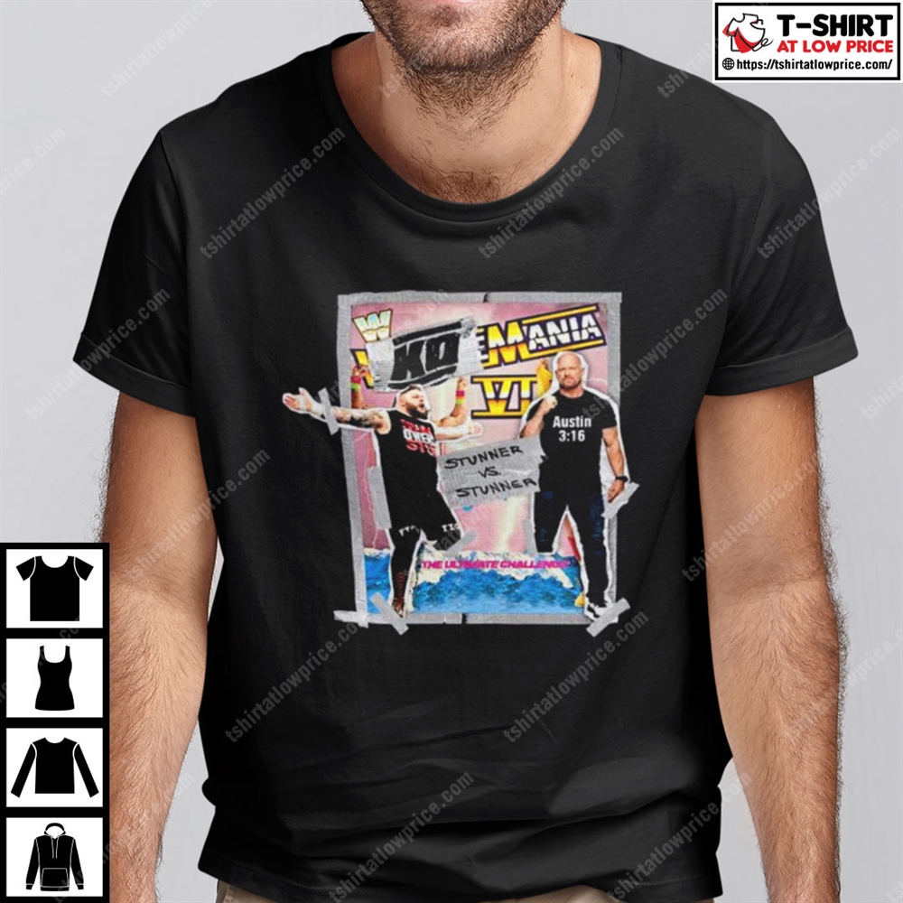 Ko Mania Shirt Steve Austin And Kevin Owens Full Size Up To 5xl