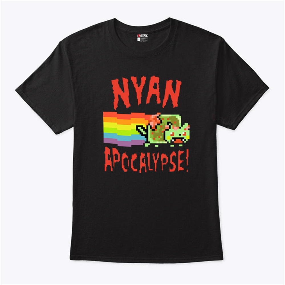 Nyan Cat Apocalypse T Shirt Full Size Up To 5xl